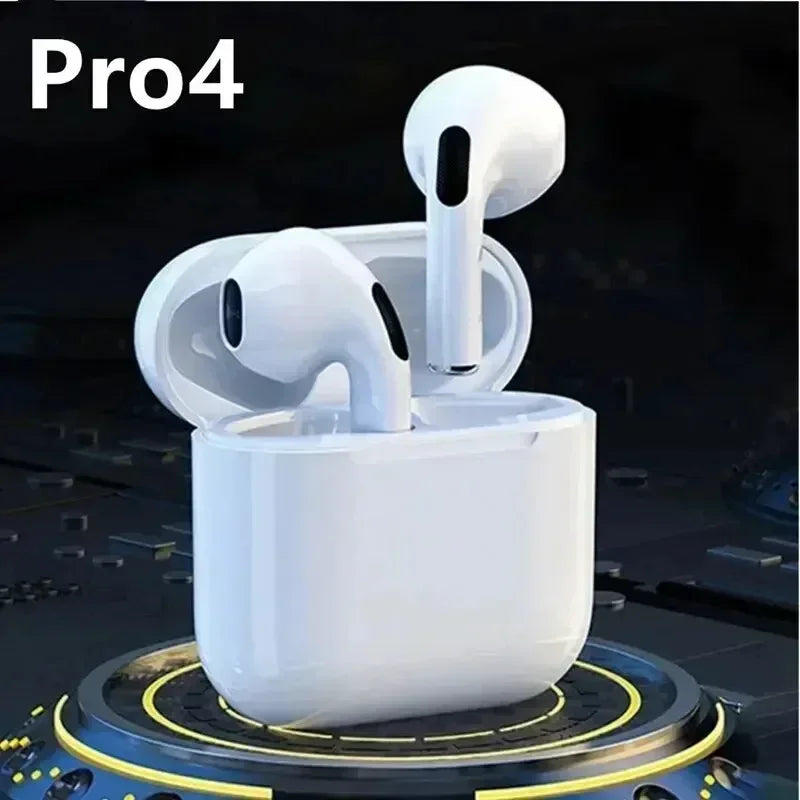 2024 ar pro 4 tws sem fio bluetooth fones de ouvido mini earpone fone para pc android apple iphone acessórios